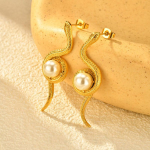 Серьги сталь CJN82433