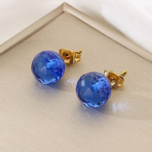 Серьги-пусеты Шарики CJJ17518 Серьги-пусеты Шарики CJJ17518