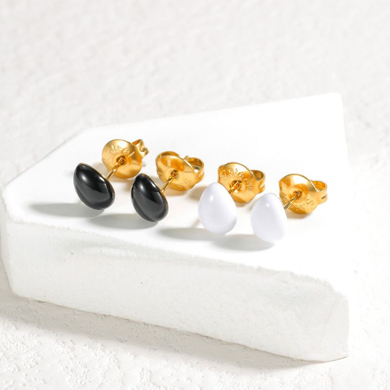 Серьги-пусеты Капли CJJ26290