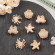 Мини-краб с жемчугом в виде ракушки, 2,6 см CJV84863 Мини-краб с жемчугом в виде ракушки, 2,6 см CJV84863