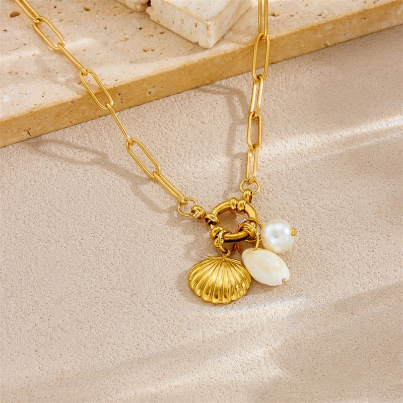 Колье из стали CJP55852 Колье из стали CJP55852