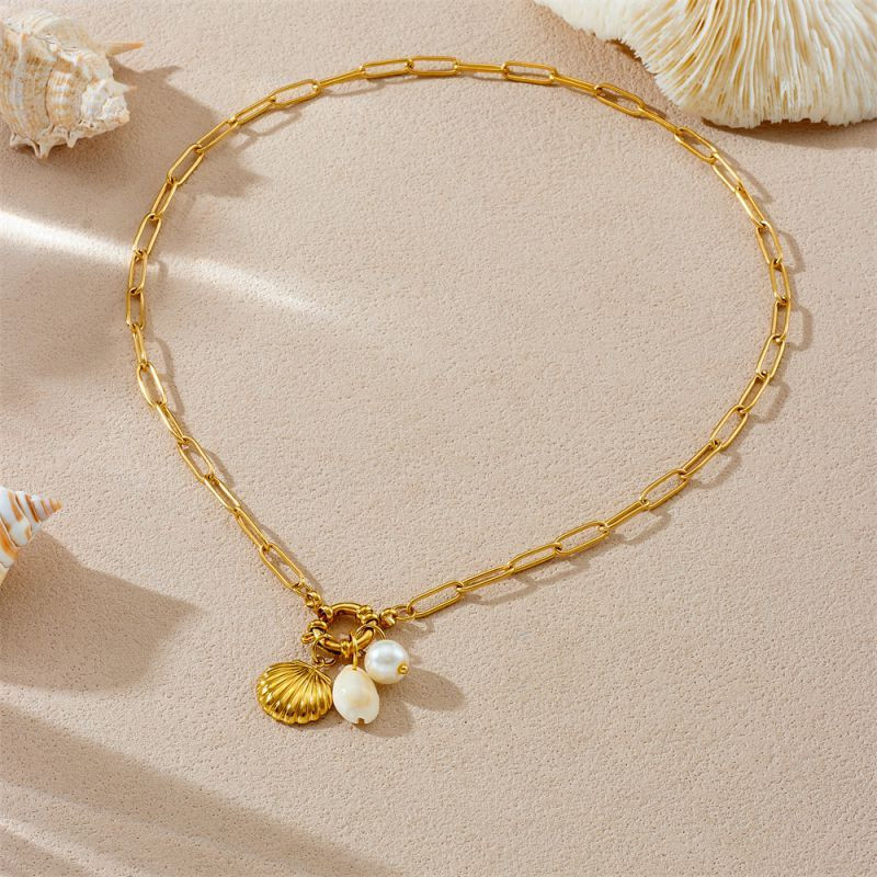 Колье из стали CJP55852 Колье из стали CJP55852