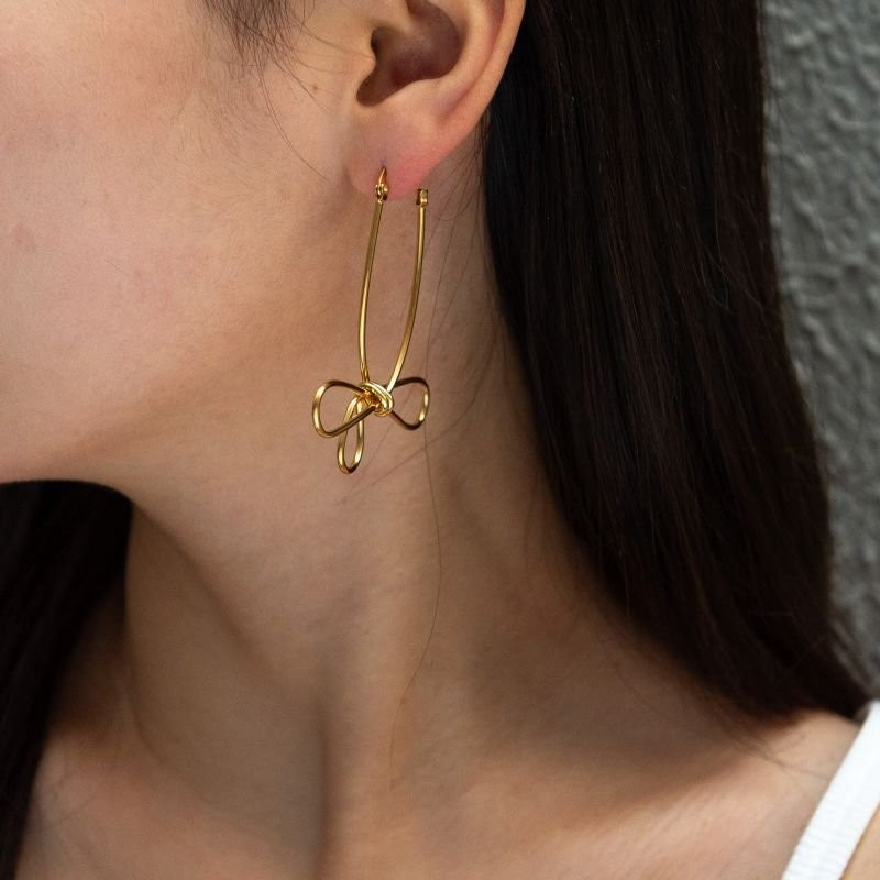 Серьги сталь CJC63773 Серьги сталь CJC63773