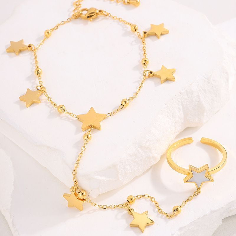 Браслет слейв звездное небо с сияющими вставками CJH59746