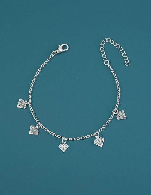 Браслет с подвесками-сердцами Z00059