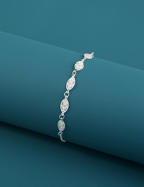 Браслет с подвесками-сердцами Z00059