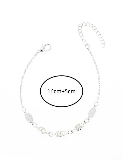 Браслет с подвесками-сердцами Z00059