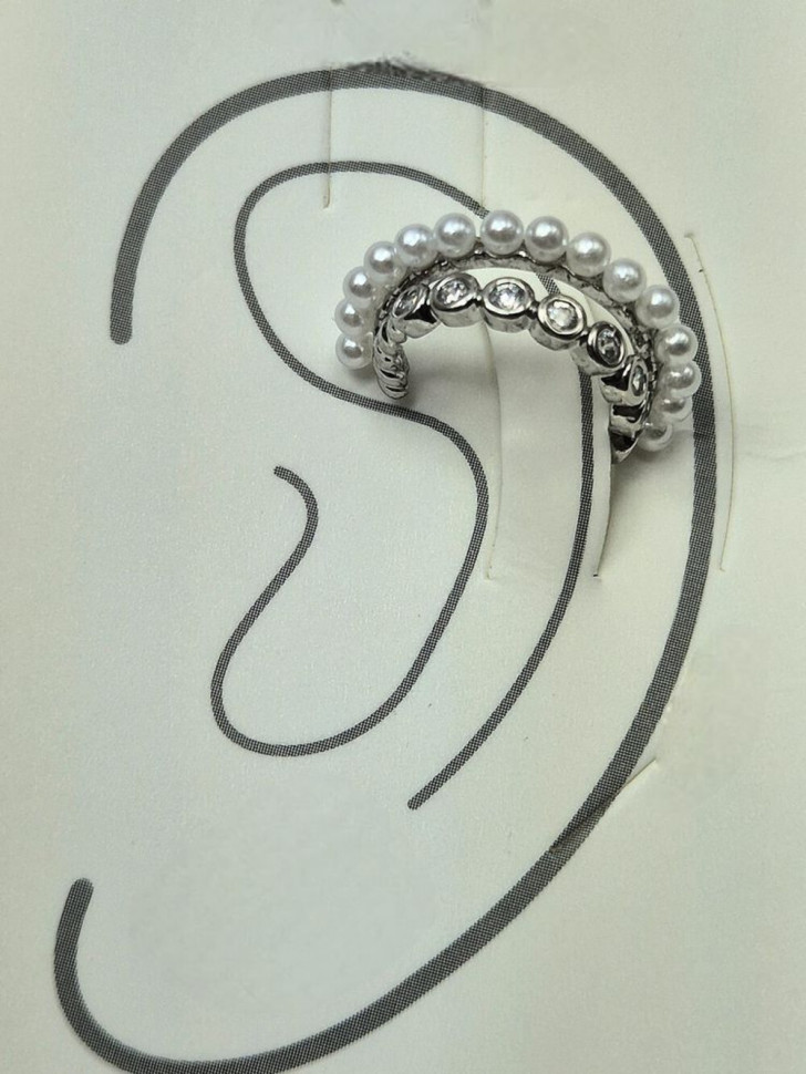 Кафф медь с напылением платиной J11403CJJ Кафф медь с напылением платиной J11403CJJ