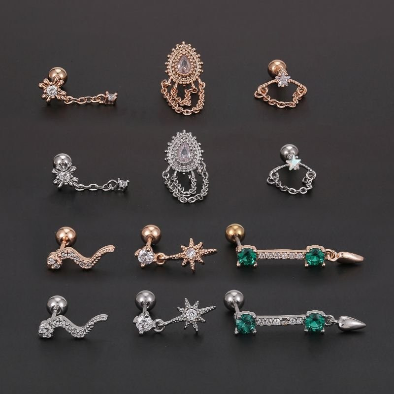 Пирсинг в уши CJE09272