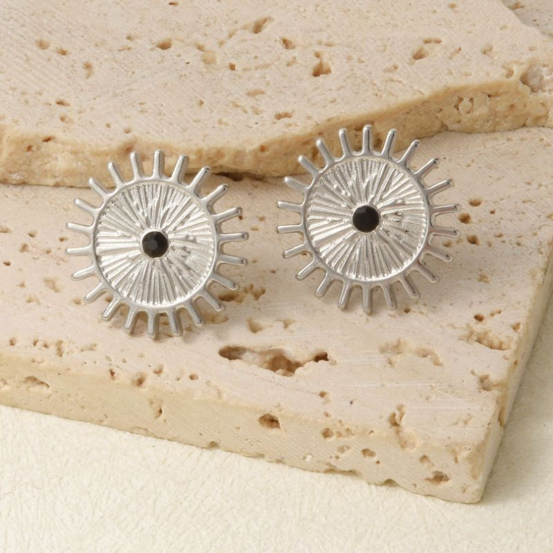 Серьги сталь CJR68001 Серьги сталь CJR68001