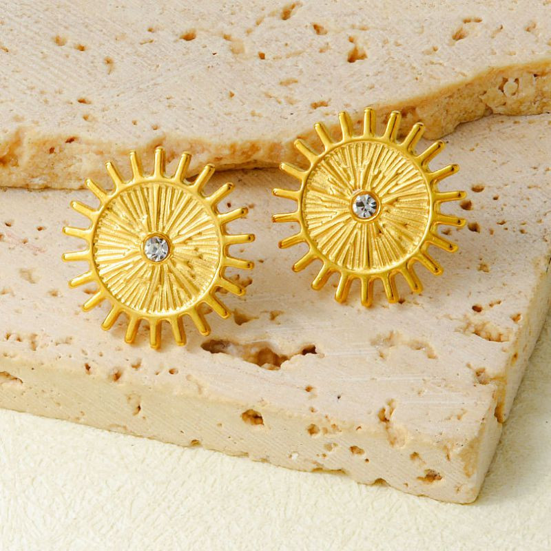 Серьги сталь CJR68001 Серьги сталь CJR68001