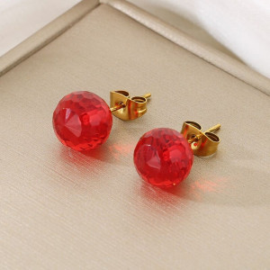 Серьги сталь CJJ17516 Серьги сталь CJJ17516