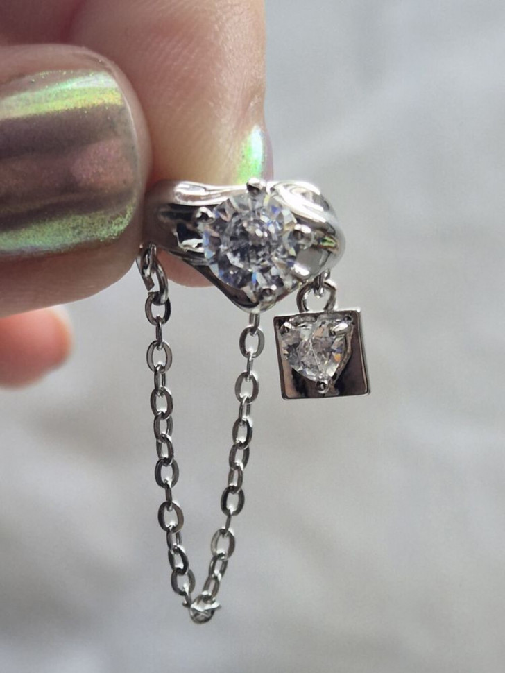 Кафф медь с напылением платиной J11404CJJ