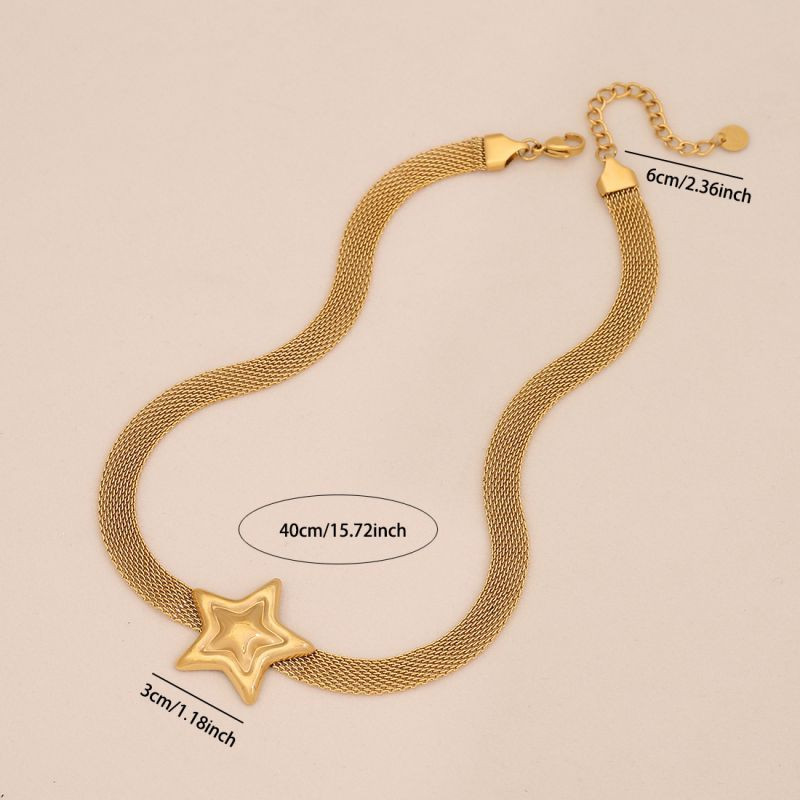 Колье из стали CJM33391