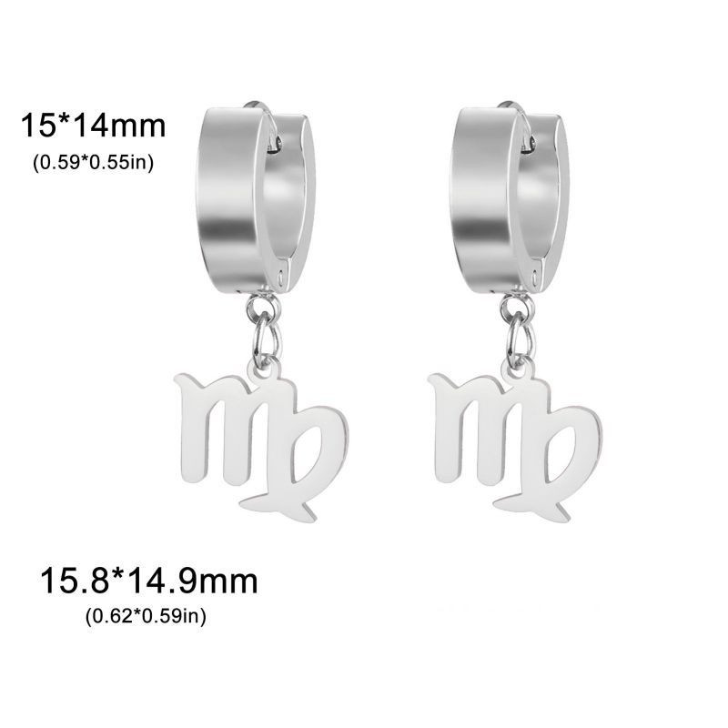 Серьги сталь CJL17234 Серьги сталь CJL17234