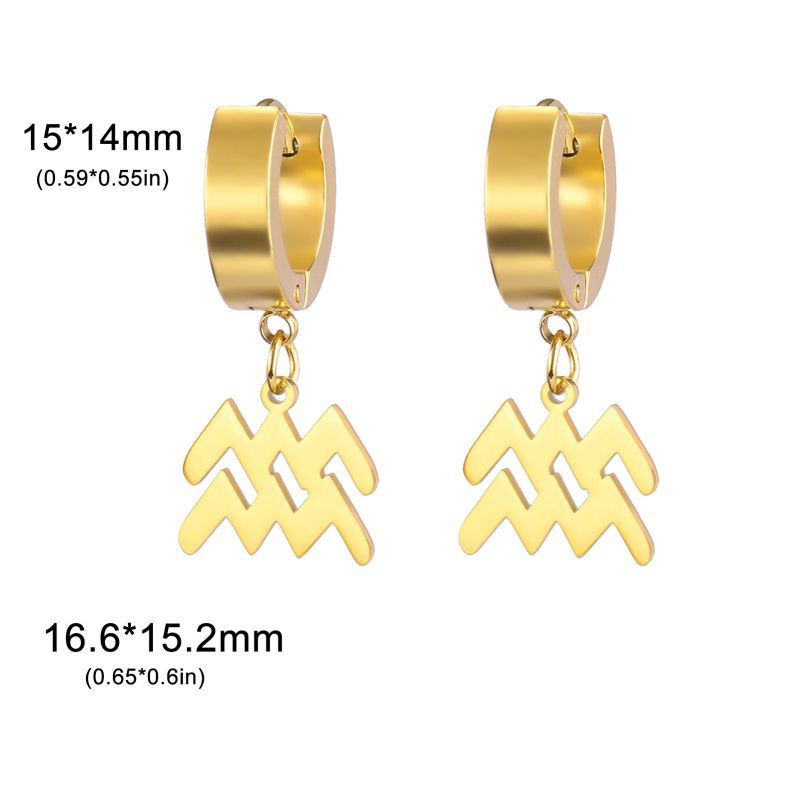 Серьги сталь CJL17234 Серьги сталь CJL17234