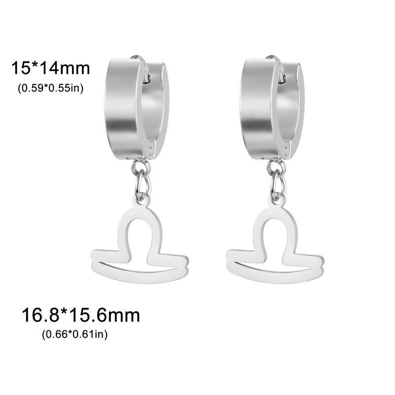 Серьги сталь CJL17234 Серьги сталь CJL17234