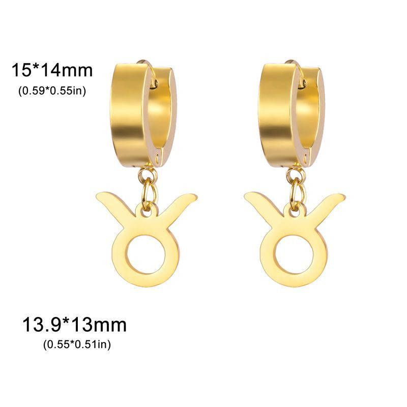 Серьги-пусеты Геометрические символы CJL17234