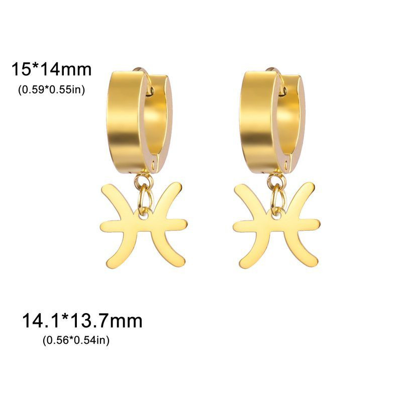 Серьги сталь CJL17234 Серьги сталь CJL17234