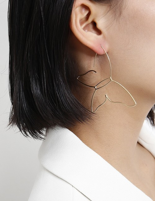 Корейские серьги D81408