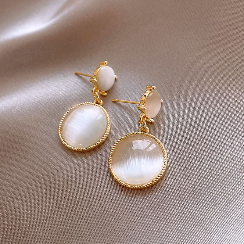 Серьги-гвоздики ювелирный сплав с серебряным гвоздиком 1J11944CJJ