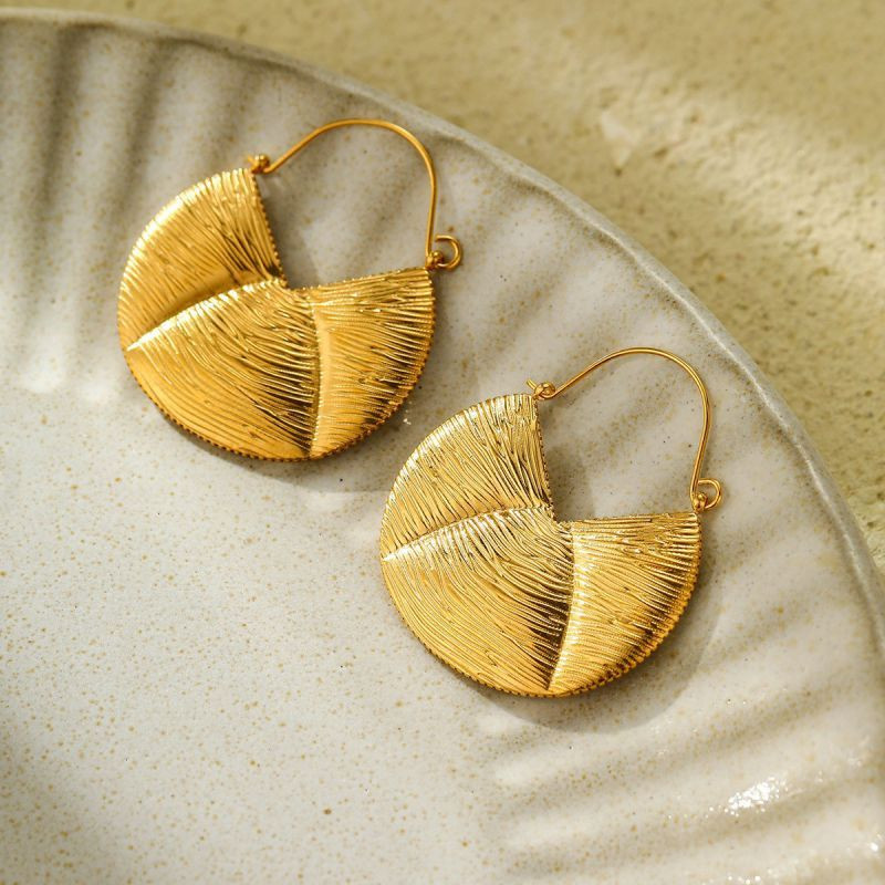 Серьги сталь CJP85910 Серьги сталь CJP85910