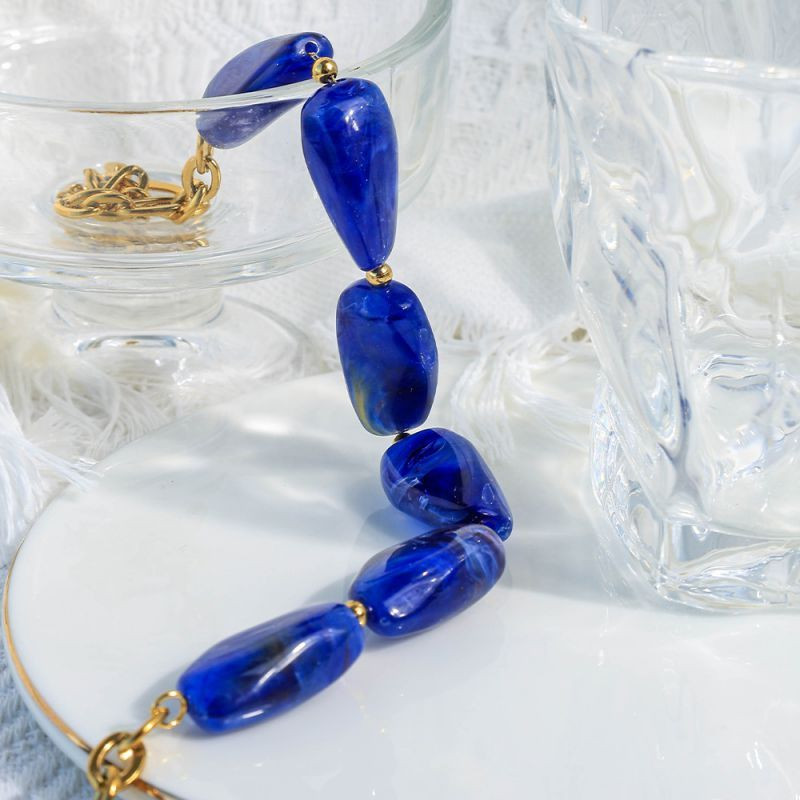 Колье из стали CJP93451