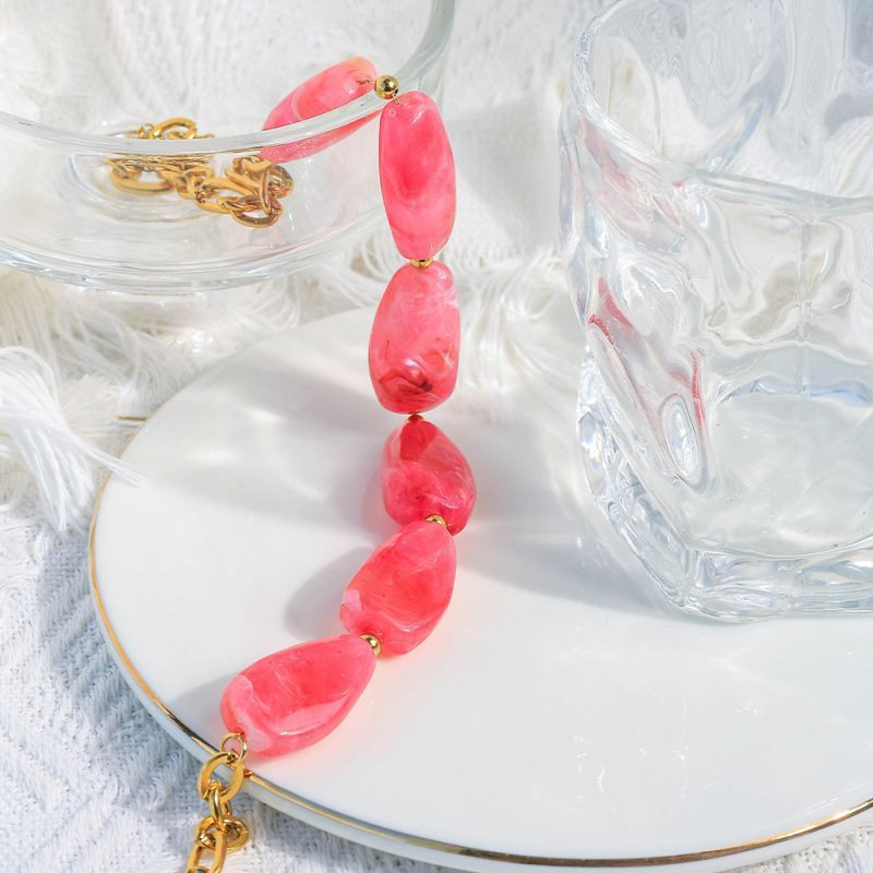 Колье из стали CJP93451