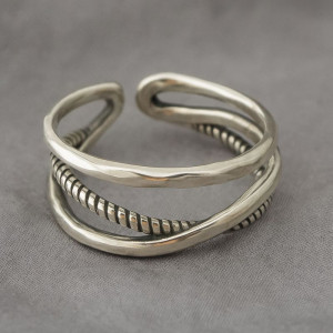 Кольцо медь напыление платиной 1J12089CJJ