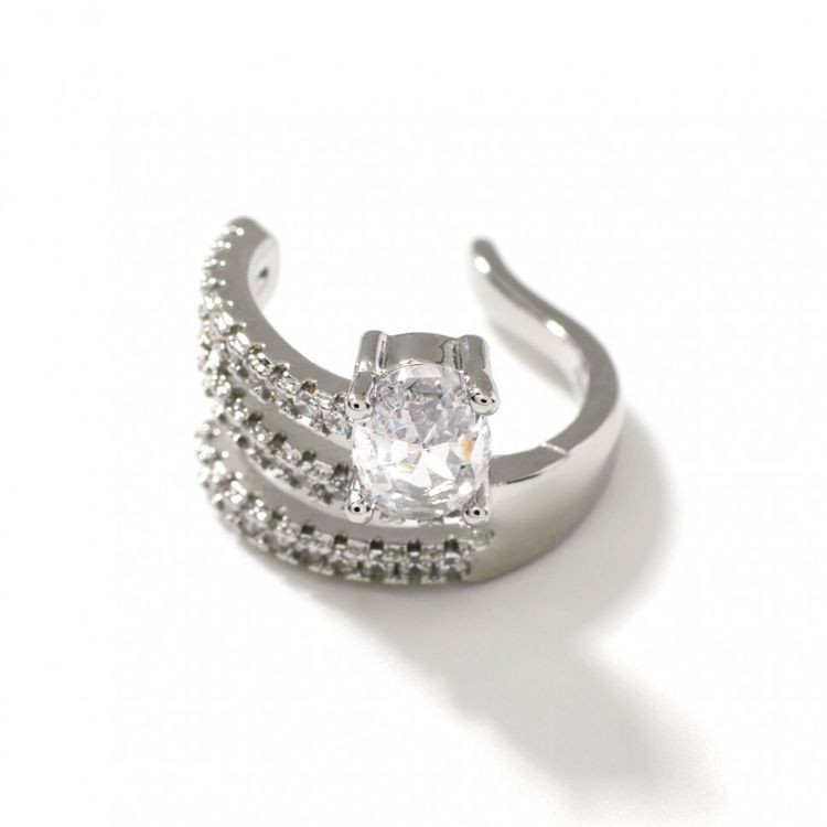 Тройной кафф с овальным кристаллом 1J11405CJJ