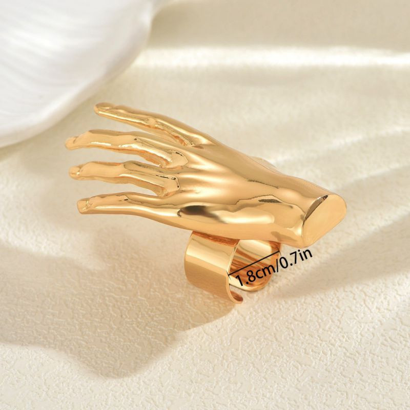 Кольцо в форме человеческой кисти CJT17358