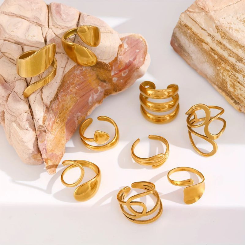 Стальной комплект бижутерии CJL88038