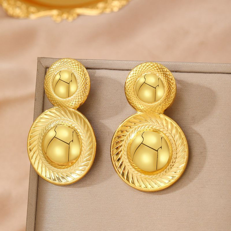 Серьги сталь CJM03902