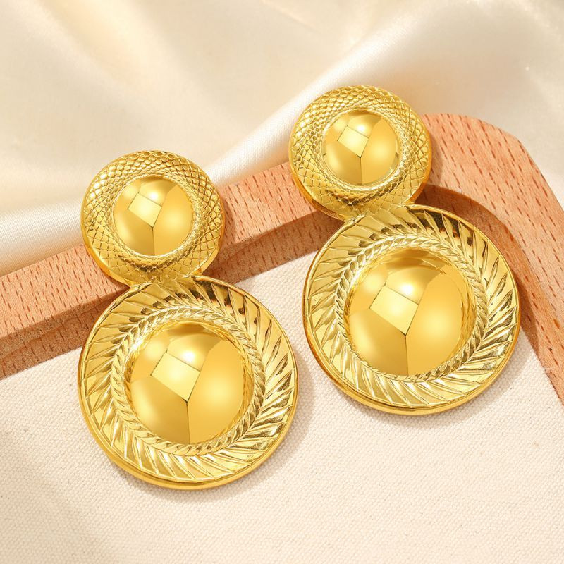 Серьги сталь CJM03902