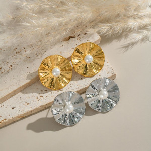 Серьги сталь CJN49726 Серьги сталь CJN49726