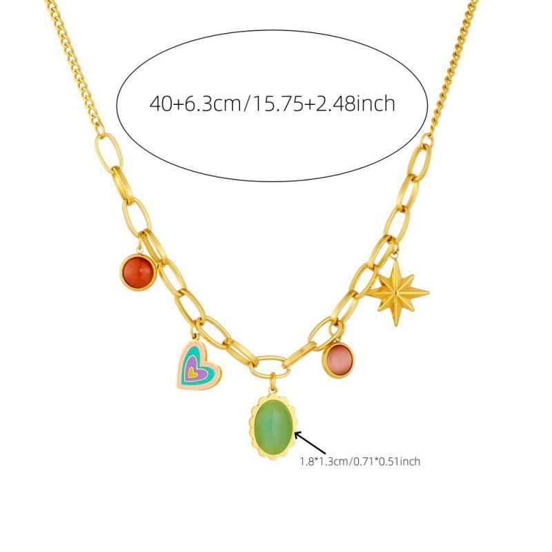 Колье из стали CJP55864 Колье из стали CJP55864