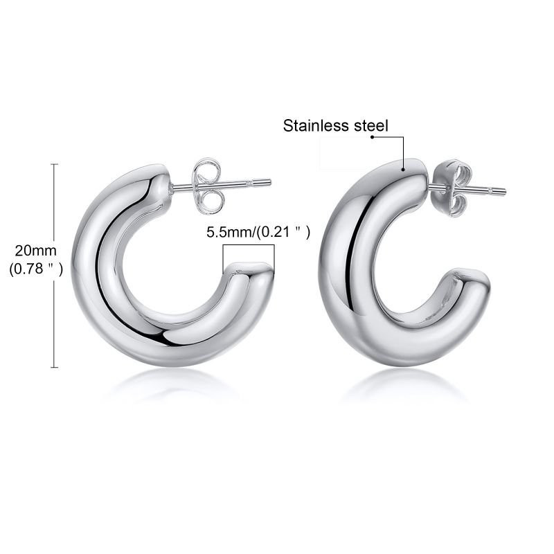 Серьги сталь CJC96186