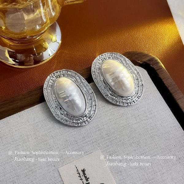 Серьги ювелирный сплав жумчужина 1J11736CJJ Серьги ювелирный сплав жумчужина 1J11736CJJ