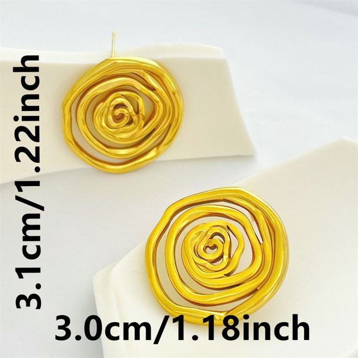 Серьги сталь CJM67975 Серьги сталь CJM67975