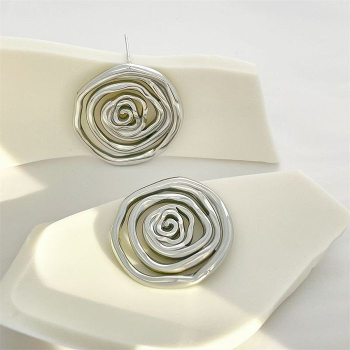 Серьги сталь CJM67975 Серьги сталь CJM67975