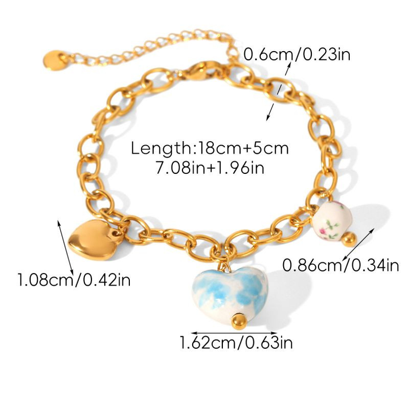 Браслет сталь CJR68408 Браслет сталь CJR68408