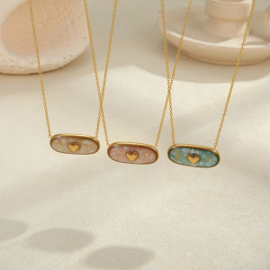 Колье из стали CJR63515