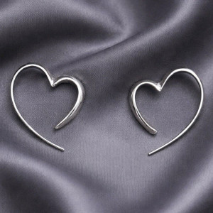 Серьги медь посеребрение 1J12402CJJ