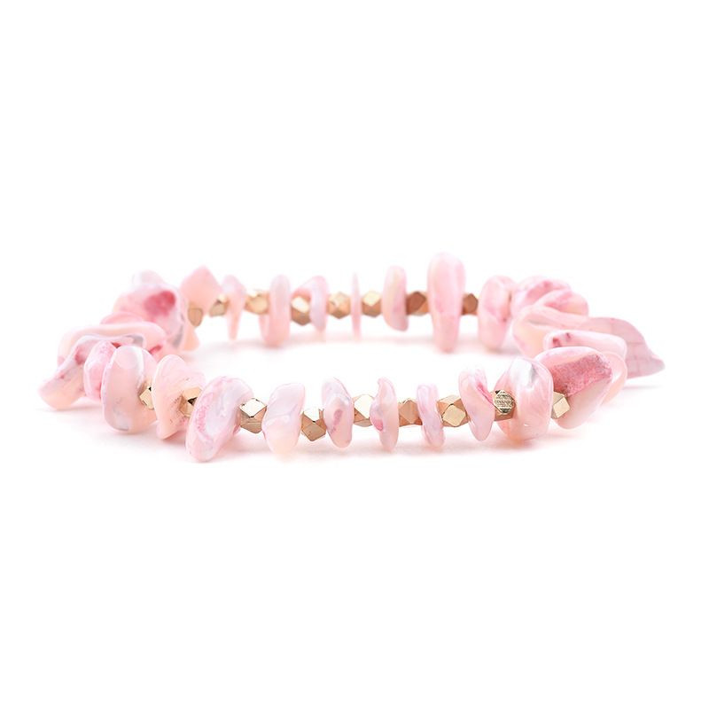 Браслет из голубой каменной крошки CJH60467 Браслет из голубой каменной крошки CJH60467