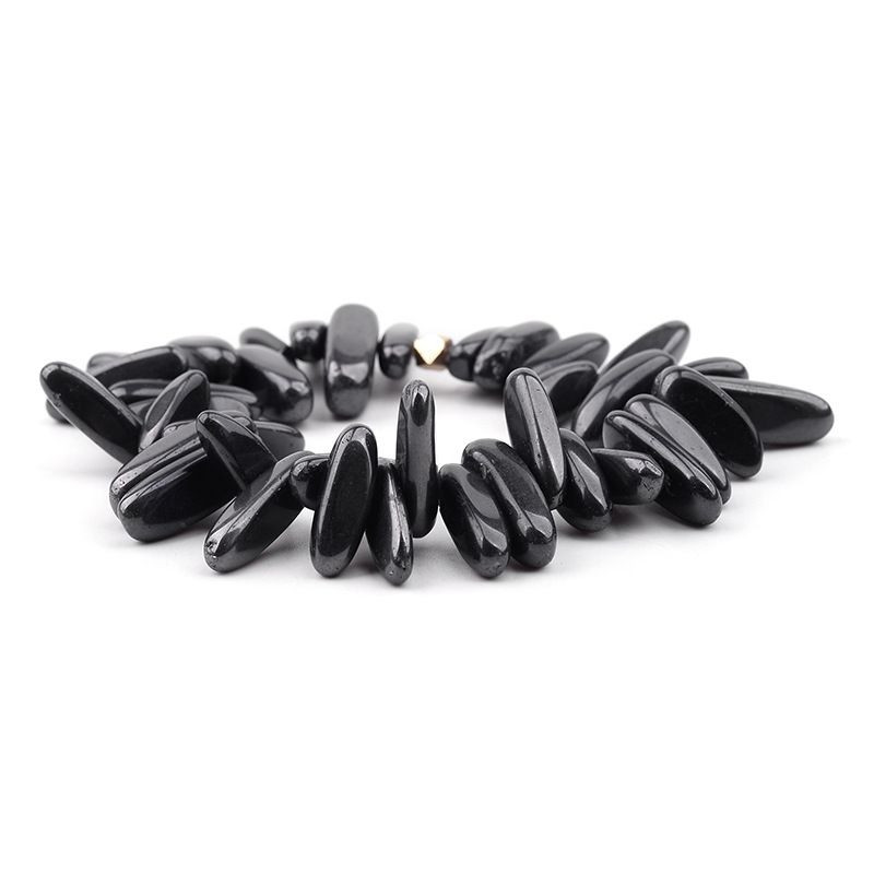 Браслет из голубой каменной крошки CJH60467 Браслет из голубой каменной крошки CJH60467