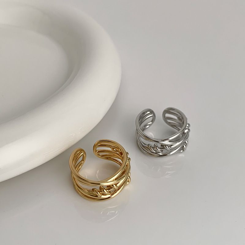 Кольцо широкое с жатой фактурой поверхности 1J12129CJJ Кольцо широкое с жатой фактурой поверхности 1J12129CJJ