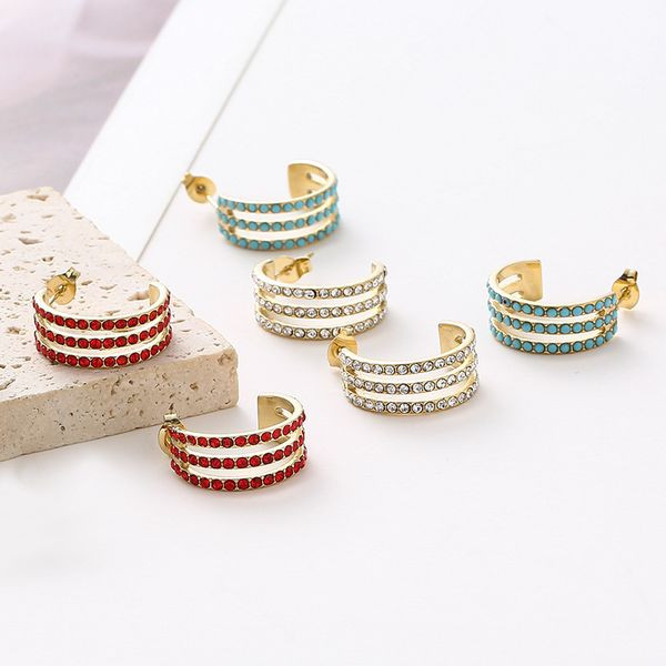 Серьги сталь CJL46908