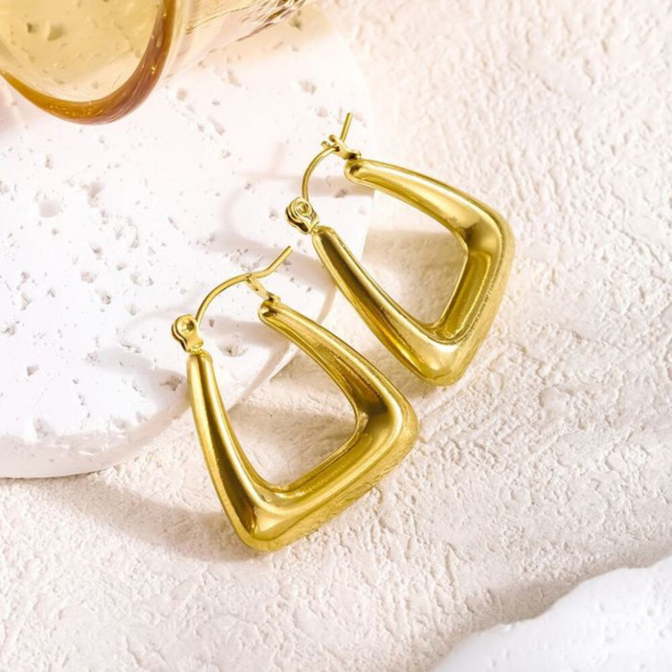 Серьги сталь CJH15070 Серьги сталь CJH15070