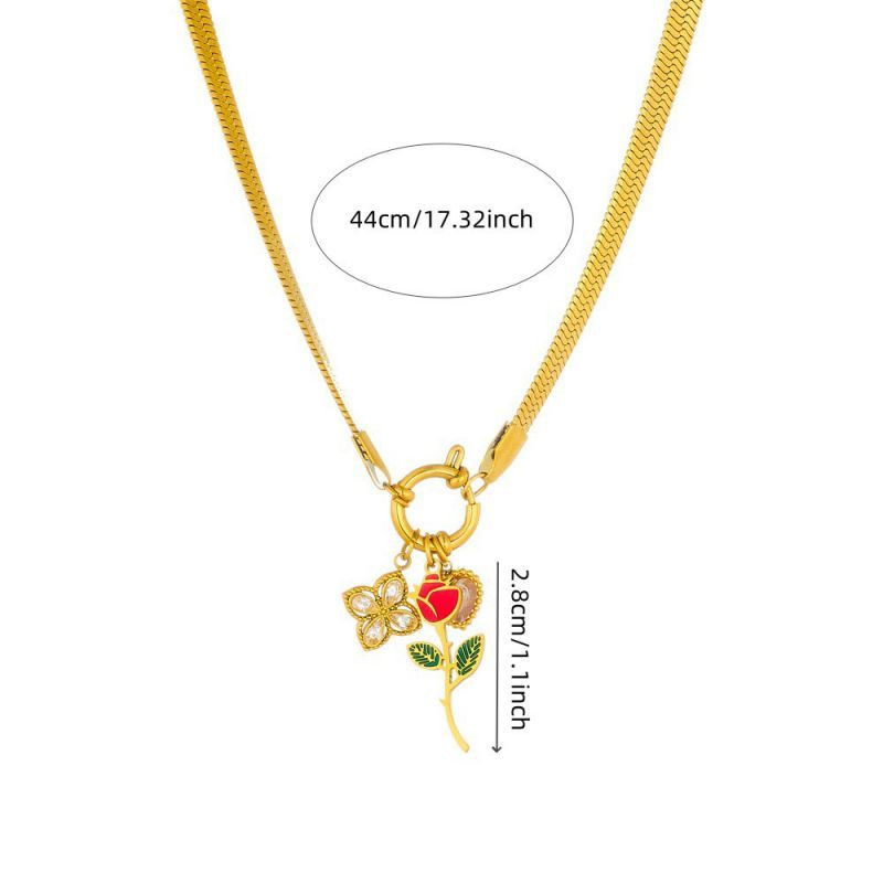 Колье из стали CJQ30885 Колье из стали CJQ30885