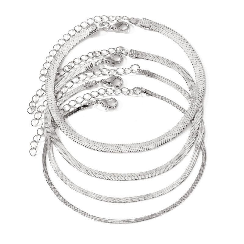 Комплект браслетов с металлическим блеском CJG66005 Комплект браслетов с металлическим блеском CJG66005